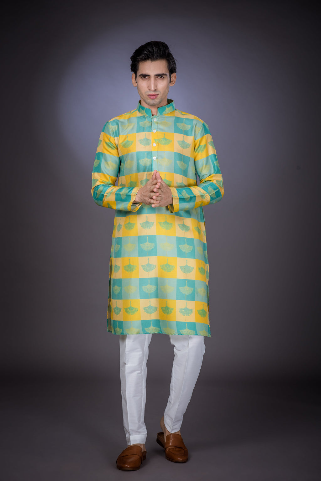 Flight of Joy - Silk Kurta