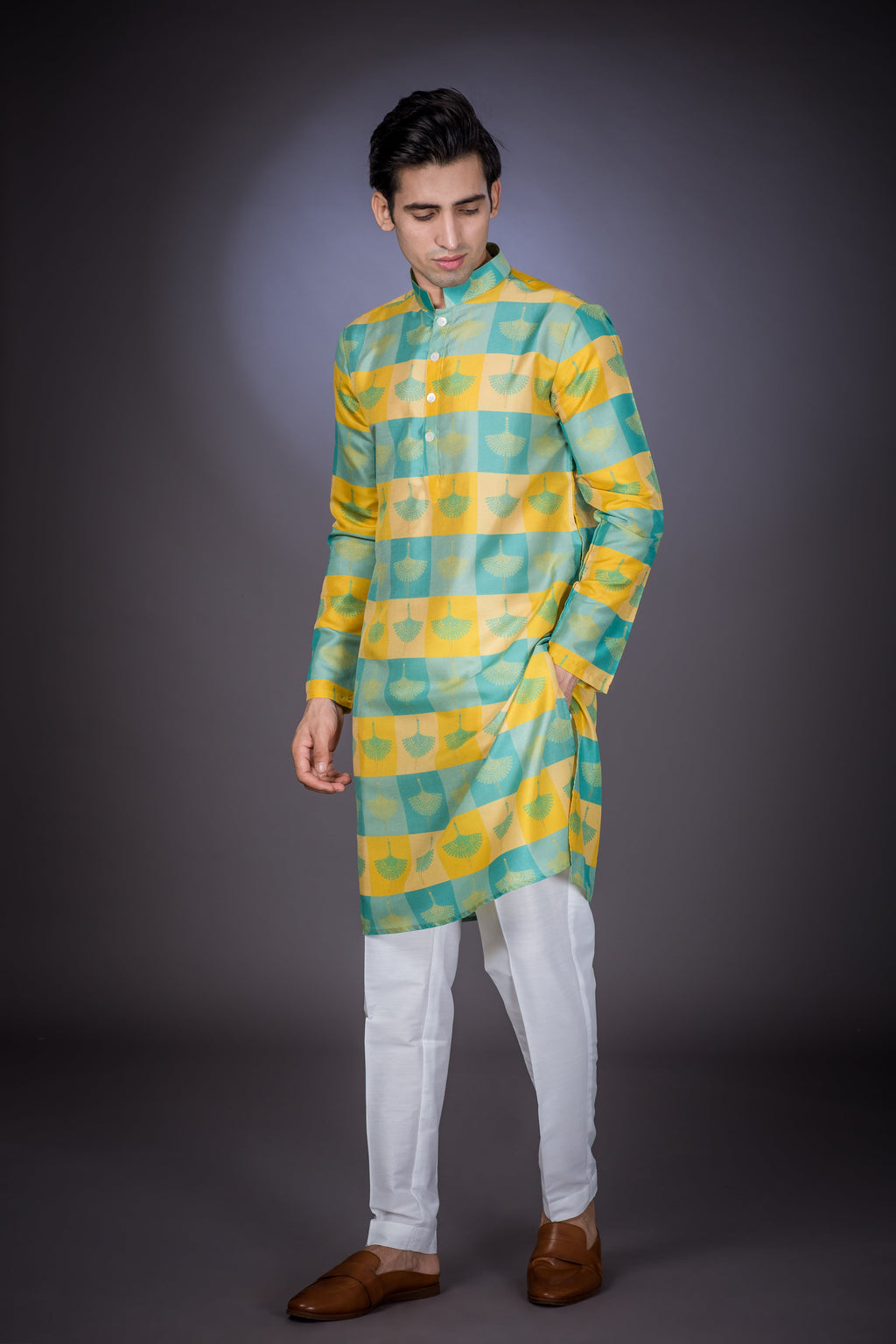 Flight of Joy - Silk Kurta