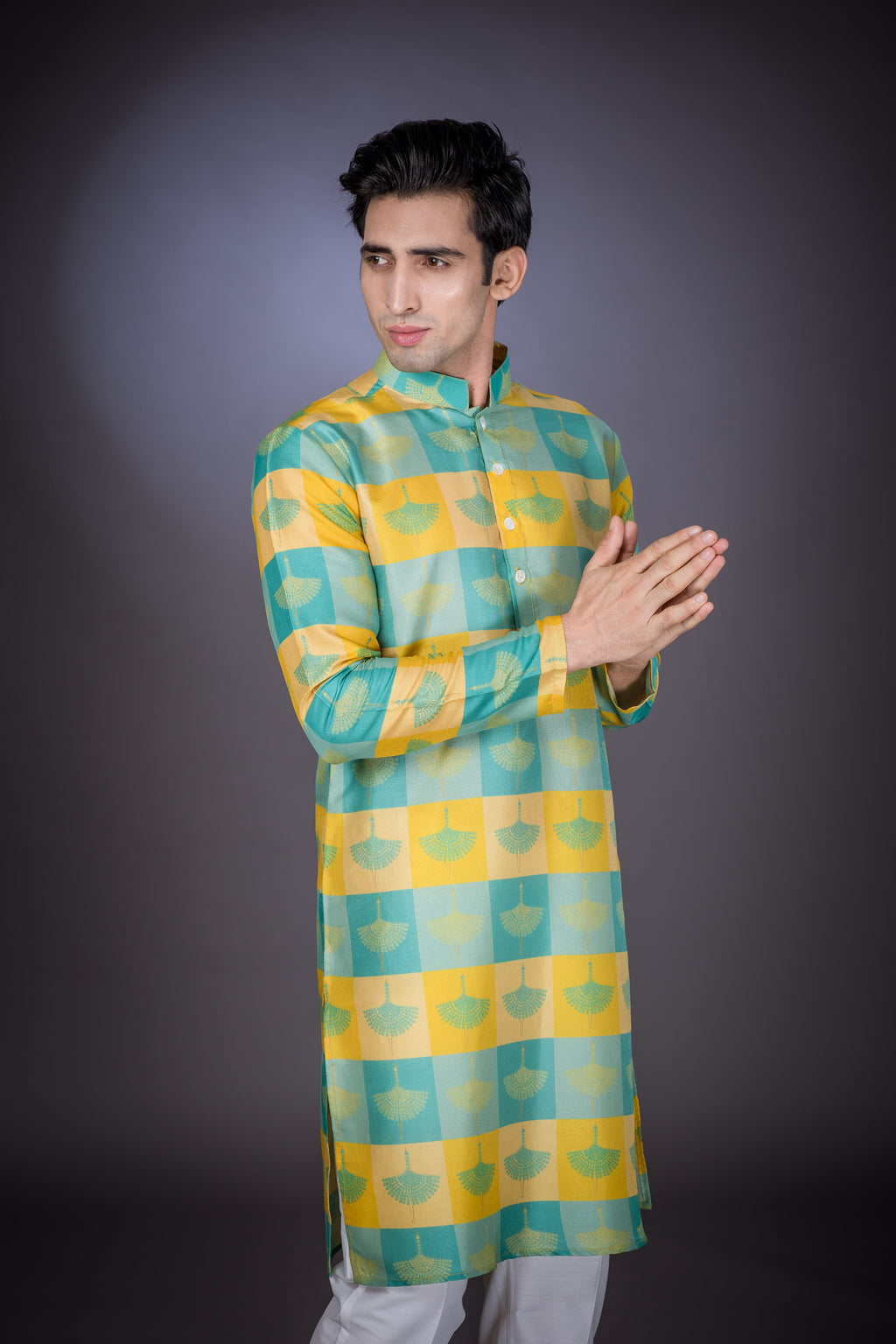 Flight of Joy - Silk Kurta