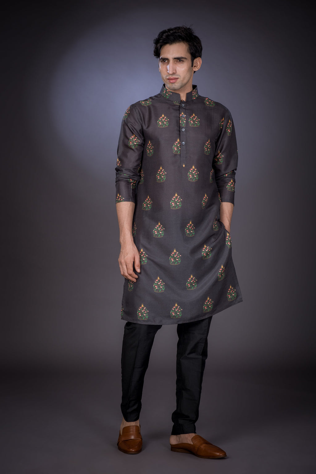 Freedom Cage -  Silk Kurta