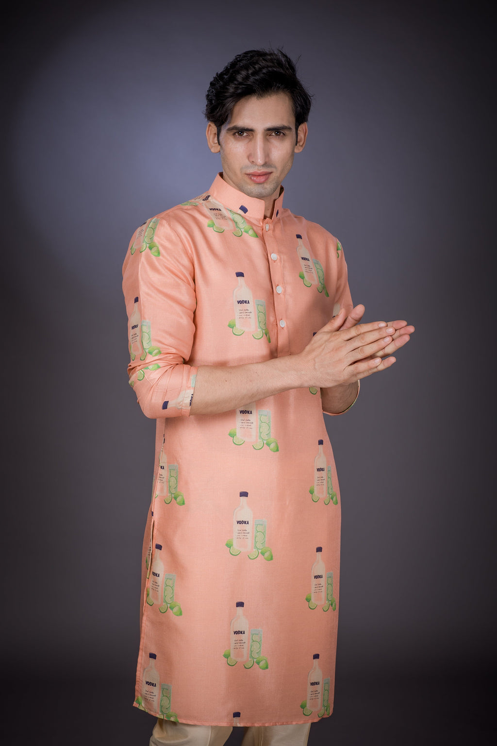 Vodka & Lime - Silk Kurta