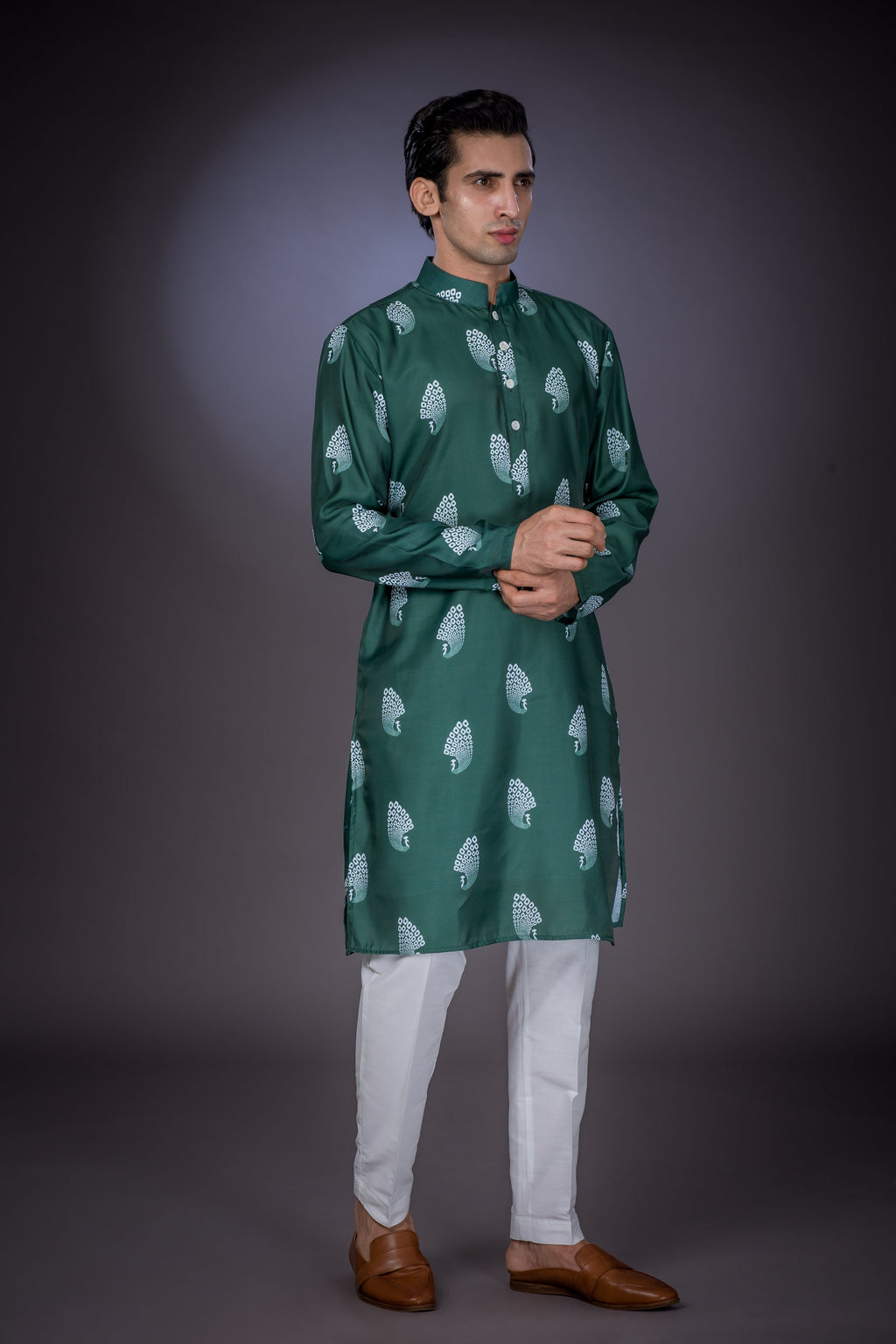 Dancing Grace -Silk Kurta