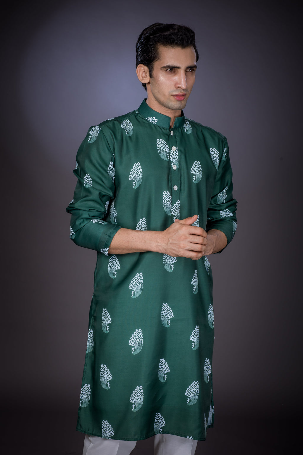 Dancing Grace -Silk Kurta