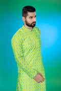 Shade of Spades - Silk Kurta