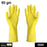 Flexible rubber gloves for various cleaning tasks