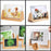  Wooden Picture Stand, Photo Frame Stand (1 Pc)