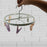 Clothespin rack with 8 clips for drying laundry