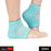 Gel heel socks for comfortable pain relief.