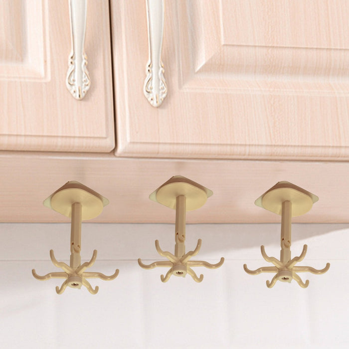 Versatile wall hook with rotation and folding capability