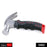 Compact claw hammer for precise work.