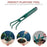 Heavy-duty garden trowel tool, small size, for digging and potting.
