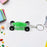 Cars Shape Keychain with On / Off Button LED Flashing Light (1 Pc)