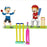 Plastic cricket bat and ball set for children