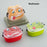 Frog Lunch Box with Two Layers and Spoon