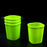 Plastic drinking glass set, ideal for daily use.