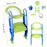 Foldable potty seat with training ladder for kids