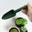 Mini heavy-duty gardening tool, hand trowel for digging and planting.