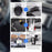 Car phone holder mount with 180-degree adjustable angle and stable design