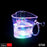 Heart Shape Activated Blinking Led Glass Cup