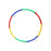Hula hoop in use for fitness with adjustable diameter