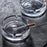 Decorative crystal ashtray for home decor.