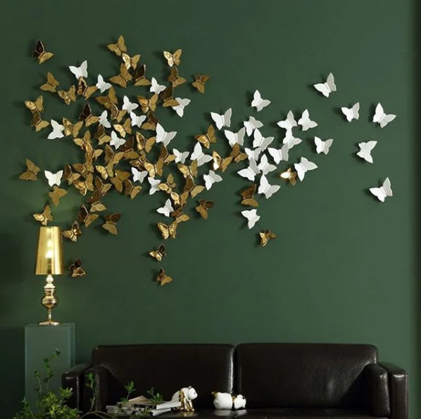 Panel ButterFly Wall Decor - 100% Made From Brass