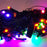 Multi-color festival string lights for indoor and outdoor use, 9 meters