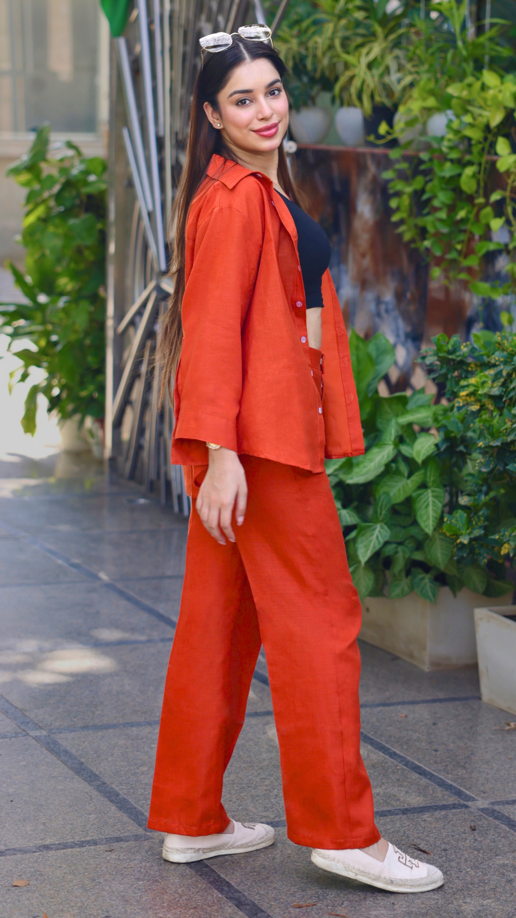 Linen Two Piece Co-ord Set