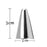 6 stainless steel nozzles for professional cake decoration