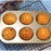 Round muffin mould in a stack with a sleek design