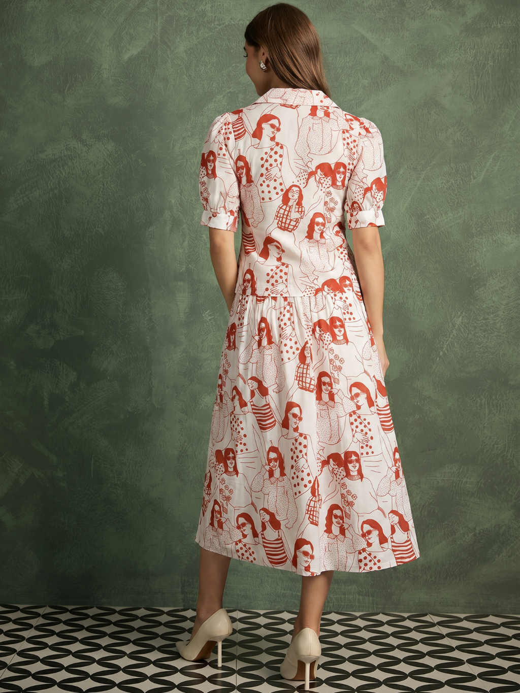 Pure Cotton Wrap-Tie Co-ord Set