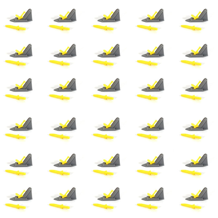 Junior Rocket Launcher Military Theme | Plastic Bullet Toy for Outdoor / Indoor Play (30 Pcs Set)