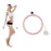 Fitness Adjustable Detachable Fitness Hula Hoop Ring Smart Round Count & Weight Loss Gym Equipment Exercise Smart Hula Hoops, Gym Equipment