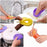 Silicone dish scrubber in mix colors, mildew-free and effective.