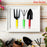 Vibrant garden tool set, 3 pieces for home gardening