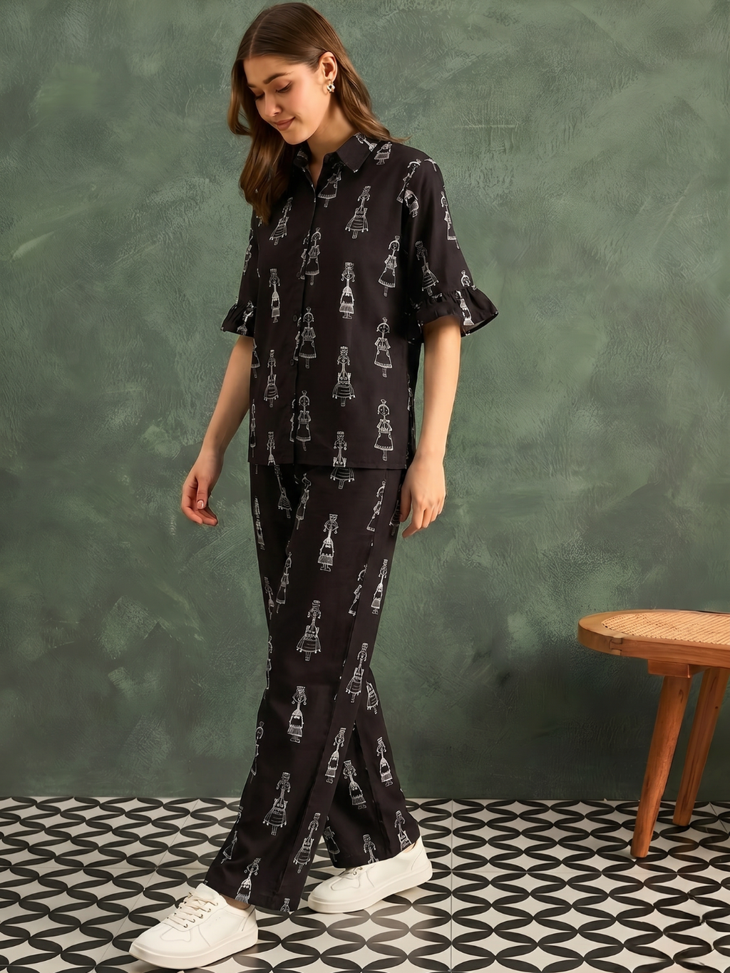 Pure Cotton Two Piece Coord Set