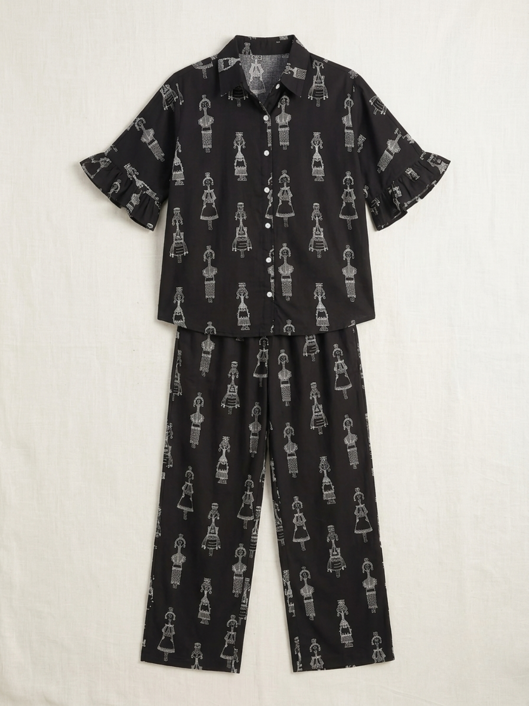 Pure Cotton Two Piece Coord Set