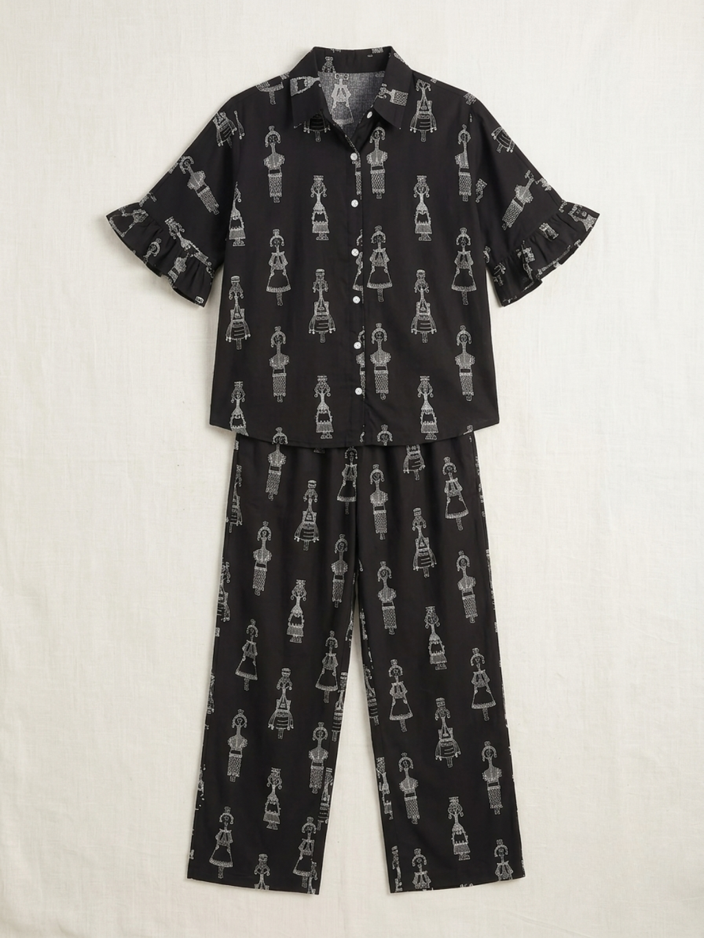 Pure Cotton Two Piece Coord Set