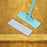Rotating dust mop for efficient floor cleaning