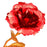 Gold foil rose with LOVE stand, ideal for birthdays