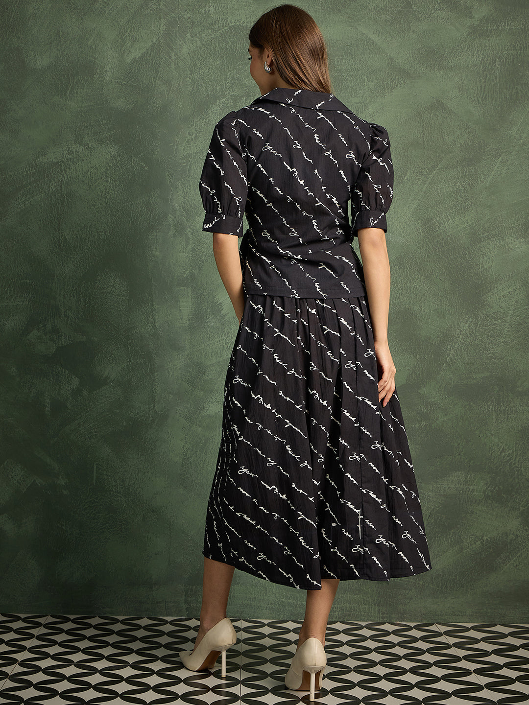 Pure Cotton Wrap-Tie Co-ord Set (with Lining)