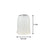 Hot water bag stopper showing different angles