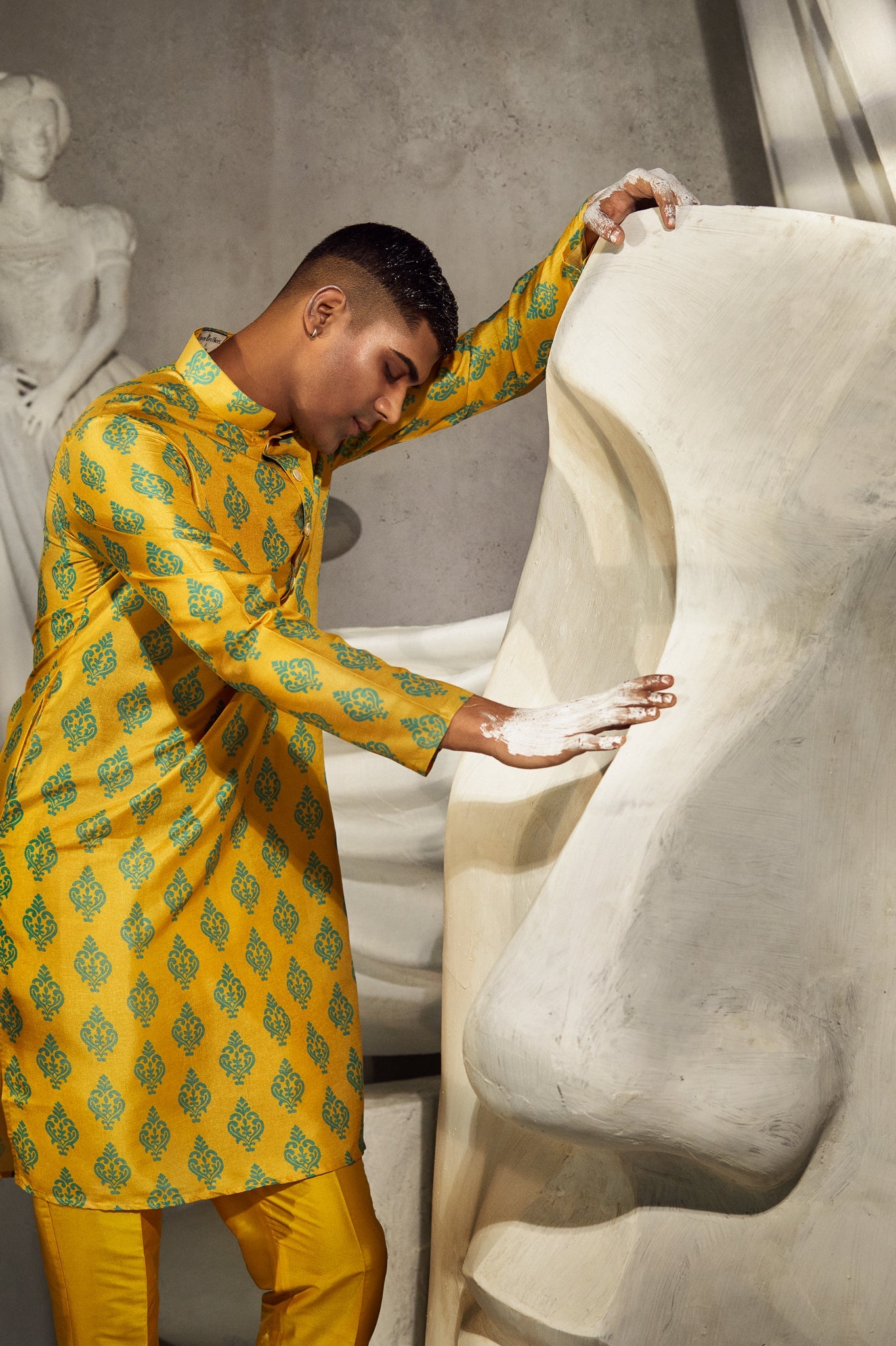 Sunshine  - Silk Kurta