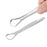 Stainless Steel Tongue Scraper Tongue Cleaners (1Pc With Metal Case)