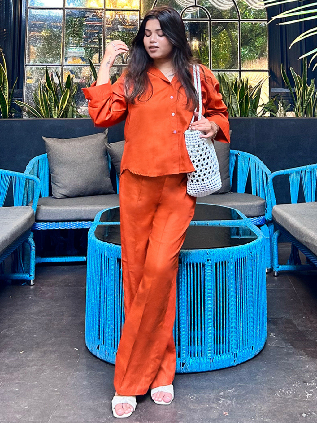 Linen Two Piece Co-ord Set
