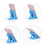 Mobile stand with 4 adjustable positions and foldable feature
