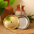 Brass Frypan with Lid | Naturally Non-Stick | Toxin-Free & Sustainable