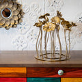 WIDE LOTUS BUNCH TABLE DECOR - 100% MADE FROM BRASS