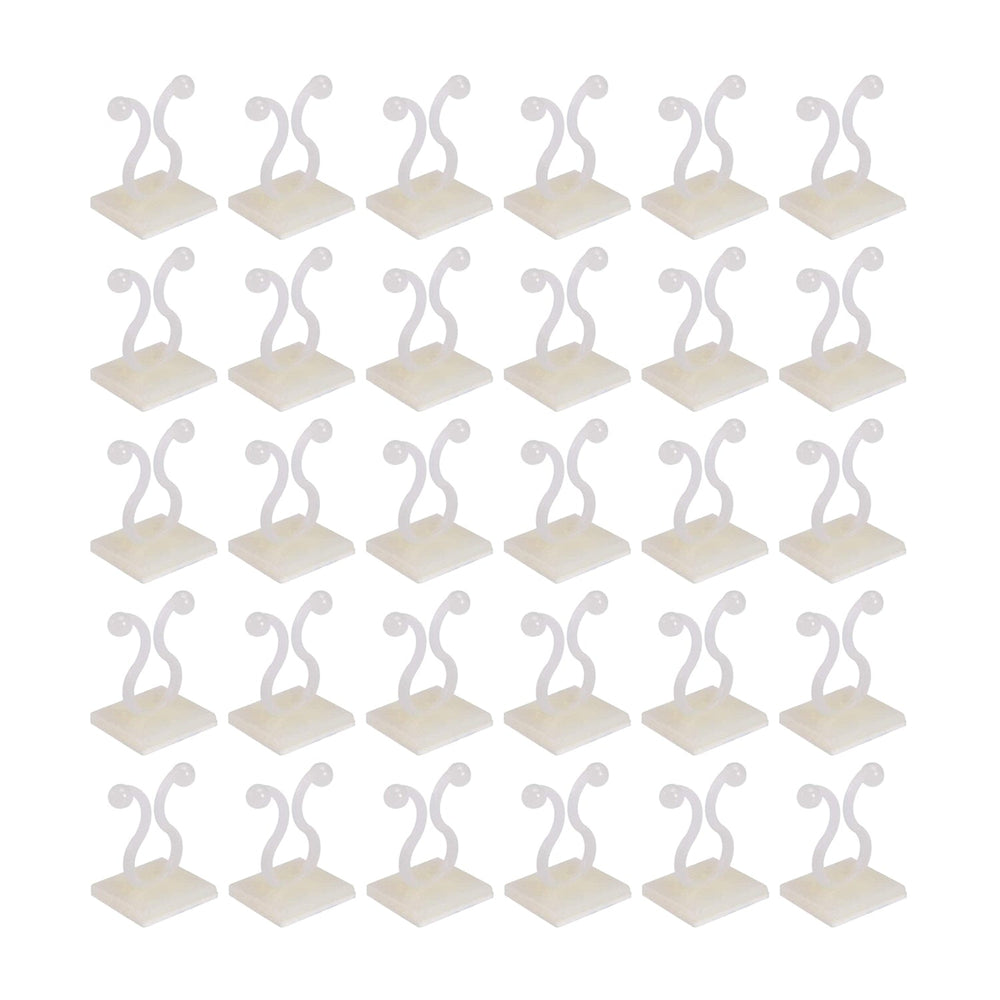 Wall plant climbing clips for organizing vines and branches, 30 pcs set
