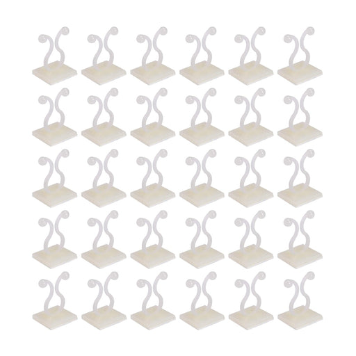 Wall plant climbing clips for organizing vines and branches, 30 pcs set